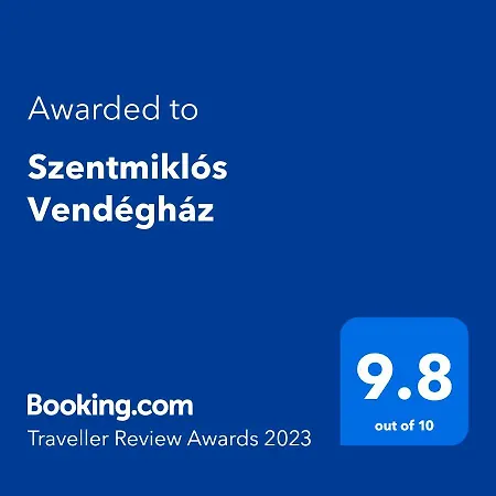 Apartment Szentmiklos Vendeghaz
